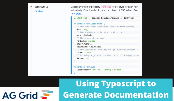 Using Typescript to Auto-Generate Documentation