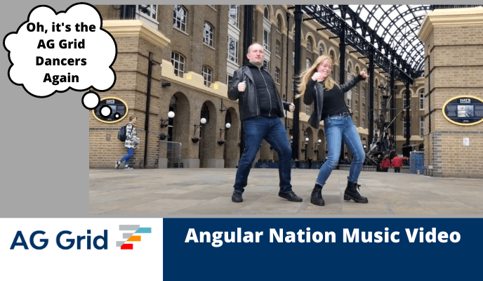 Angular Nation's AG Grid Music Video