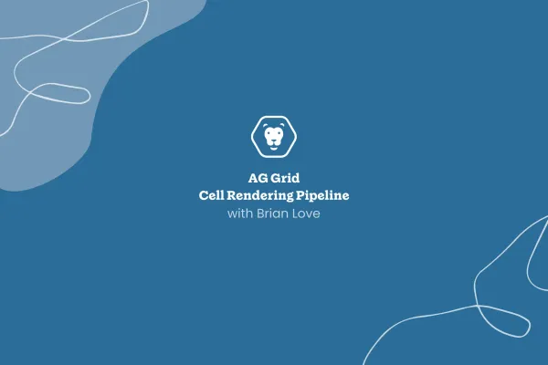 AG Grid Cell Rendering Pipeline with TypeScript