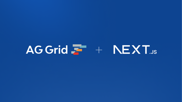 Using AG Grid with Next.js to Build a React Table